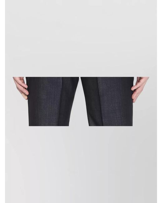 Lardini Blue Virgin Wool Jacket Regular Fit for men