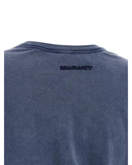 Isabel Marant Blue Cotton Mini Dress