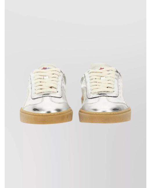 DSquared² Metallic Leather Low-Top Sneakers for men