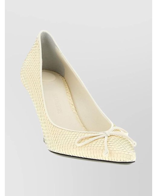 Jacquemus Natural Leather Pumps