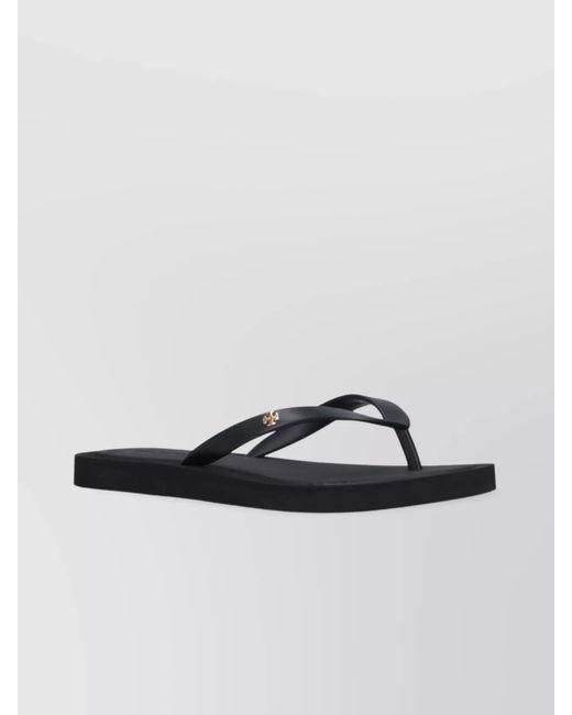 Tory Burch Multicolor Heel Flat Sole Open Toe Sandals