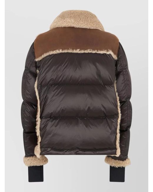 Moncler Brown Down Jacket for men