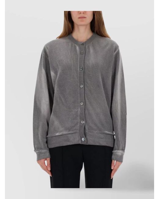 Our Legacy Gray Wool Cardigan