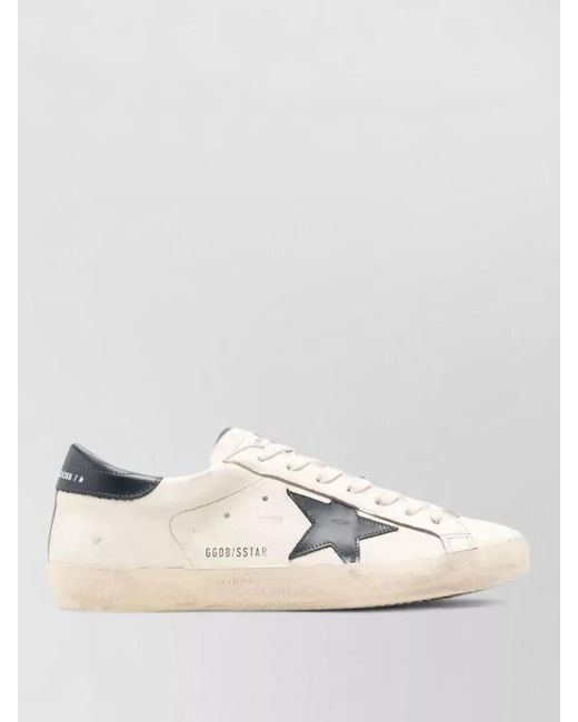 Golden Goose Deluxe Brand Natural Superstar Nappa Sneakers Star Patch Heel for men
