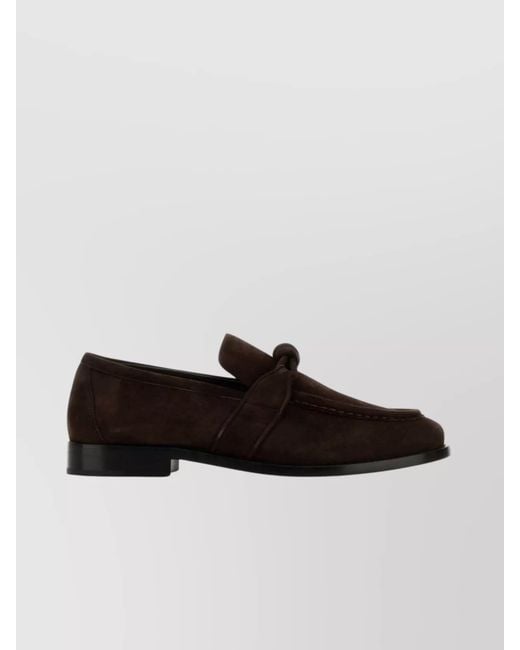 Bottega Veneta Brown Leather Astaire Loafers for men