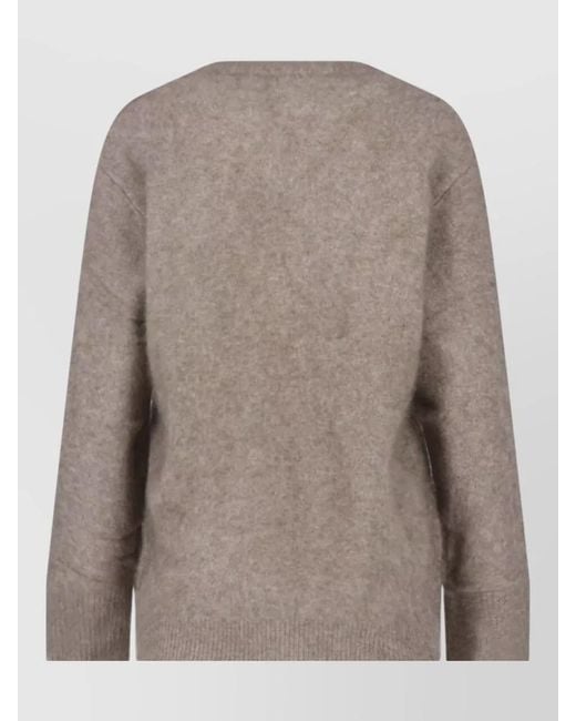 P.A.R.O.S.H. Brown Crewneck Sweatshirt