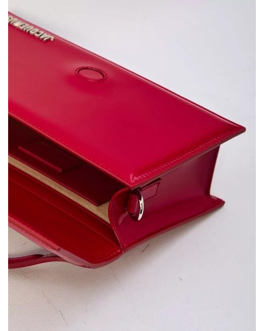 Jacquemus Red Le Grand Bambino Leather Crossbody Bag