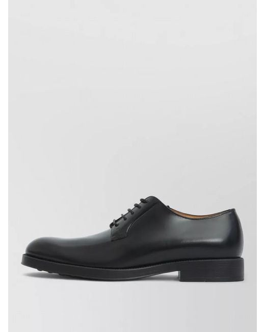 Tod's Multicolor Derby Lace Up Calfskin Shoes Rubber Sole for men