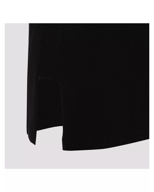 Maison Margiela Black Logo Print Sleeveless Tank Top
