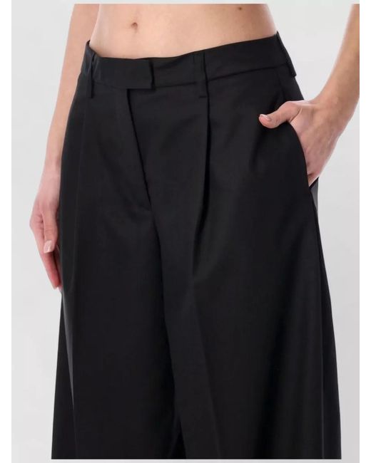 Thelatest Black Deva Pant Tailored Wide Leg Trouser