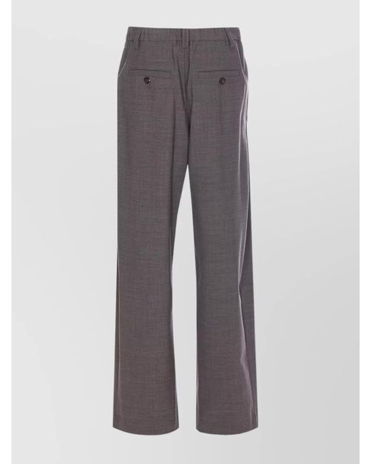 Brunello Cucinelli Gray Regular-Fit Tailored Trousers