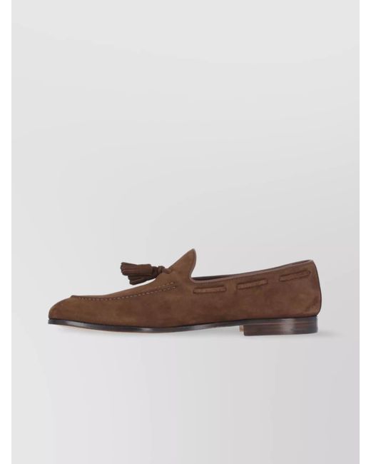 Church's Brown Leather Loafers for men