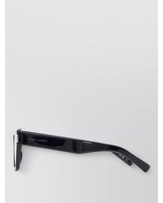 Saint Laurent Gray Sl 826 Page Cat Eye Acetate Sunglasses