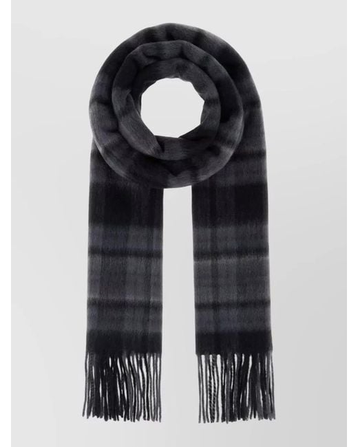 Carhartt Black Wool Blend Scarf for men