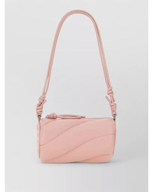 Fiorucci Pink Mella Mini Crossbody Bag Strap And Purse