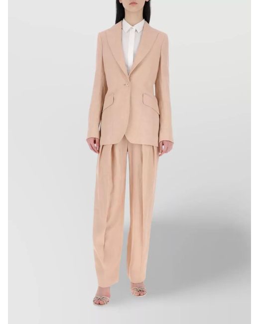 Stella McCartney Pink Balloon Wide-Leg Trousers