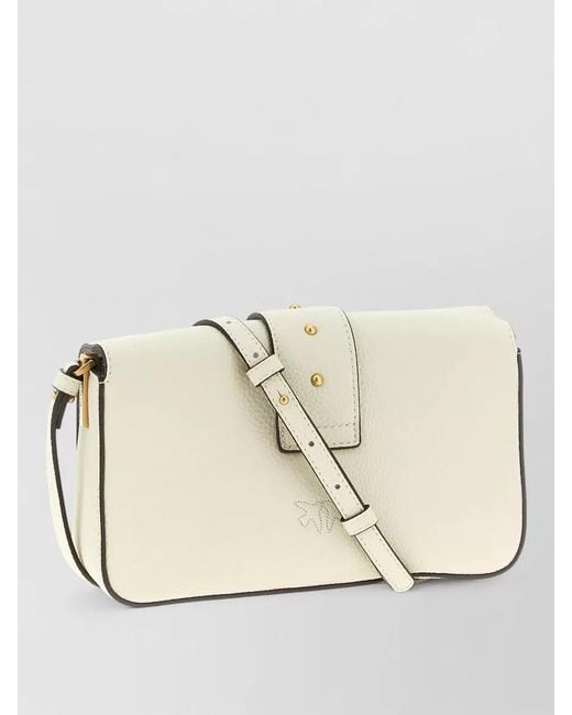 Pinko Natural Love One Mini Shoulder Bag Adjustable Strap