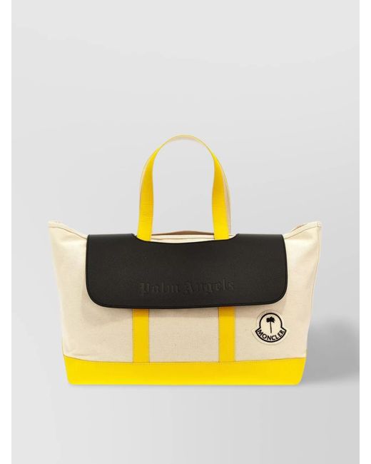 Moncler Genius Yellow Palm Angels X Tote Bag for men