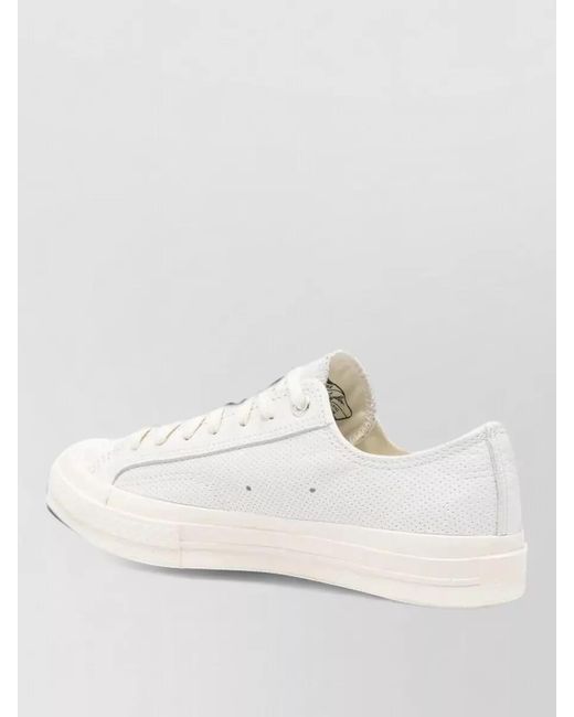 Converse Natural Chuck Seventy Ox Sneakers Perforated Detail Rubber