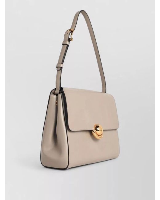 Furla Natural Na Small Leather Shoulder Bag