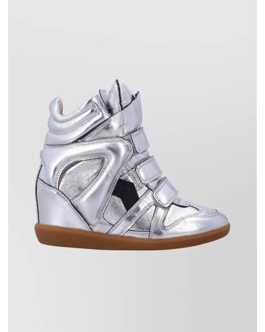 Isabel Marant Bekett Metallic Sneakers