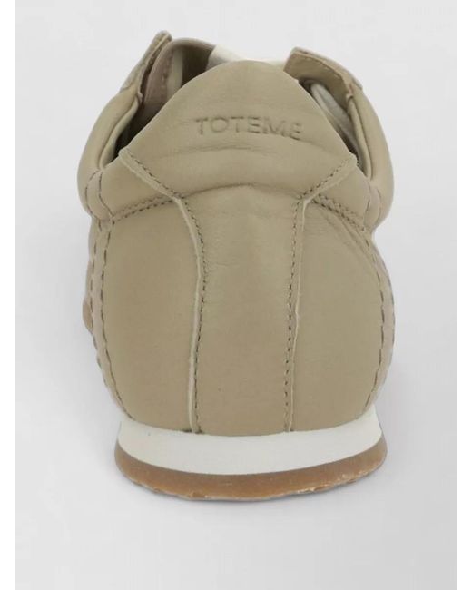 Totême  Multicolor Leather Lace-Up Sneakers