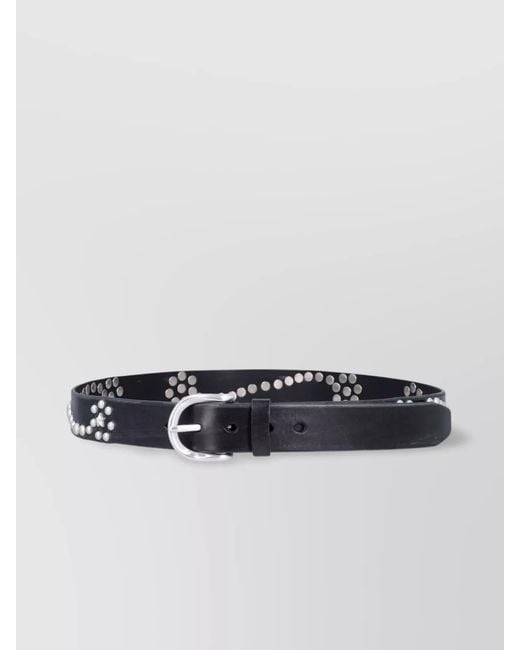 Our Legacy Multicolor Studded Leather Belt for men