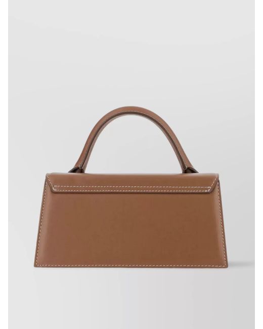 Jacquemus Brown Le Chiquito Leather Tote Bag