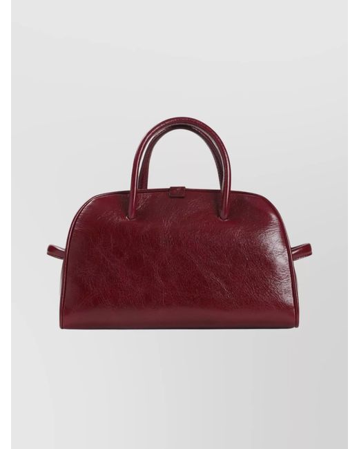 Jacquemus Red Le Turismo Leather Shoulder Bag