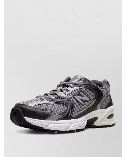 New Balance Gray Tier 3 Mesh Lifestyle Sneakers