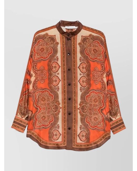 Zimmermann Orange Shirts