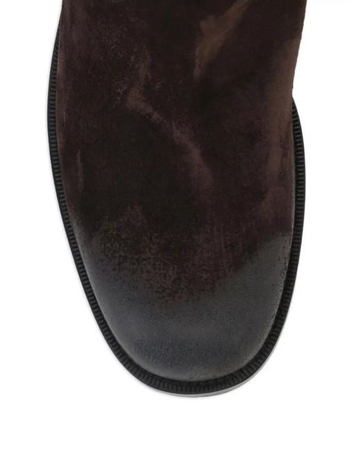 Church's Black Suede Leather Boots