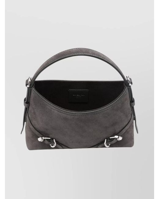 Givenchy Black Buckle-Detail Mini Bag