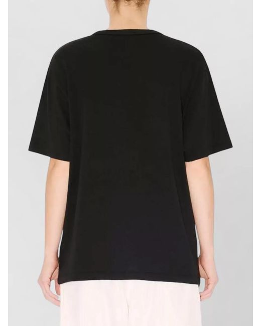 KENZO Black Logo-Print Cotton Loose T-Shirt