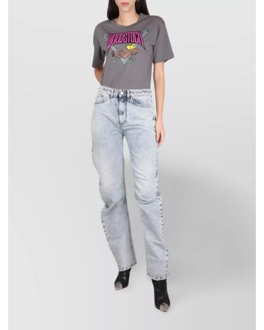 Philosophy Multicolor Cotton Peanuts Print T-Shirt