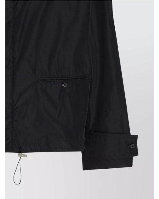 Ferragamo Black Hooded Jacket for men