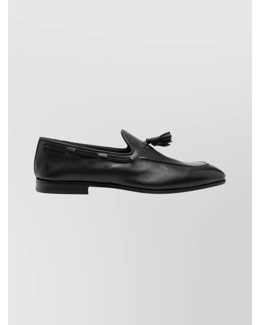 Church's Black Leather Loafers for men