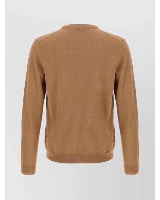 Zanone Natural Cotton Jumper for men