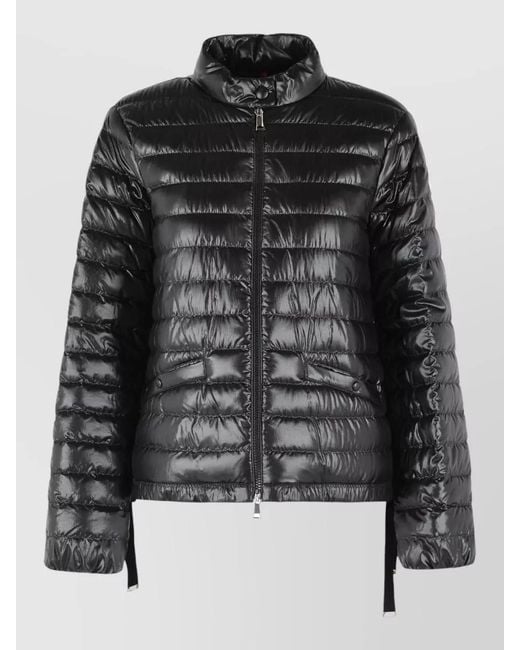 Moncler Black 'Azalee' Short Polyamide Down Jacket
