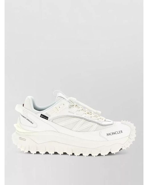 Moncler White Trailgrip Gtx Low Sneakers for men