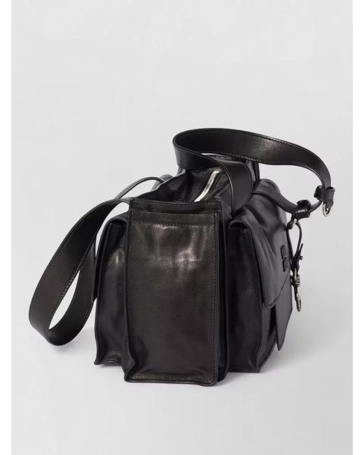 Miu Miu Black Na Shoulder Bag