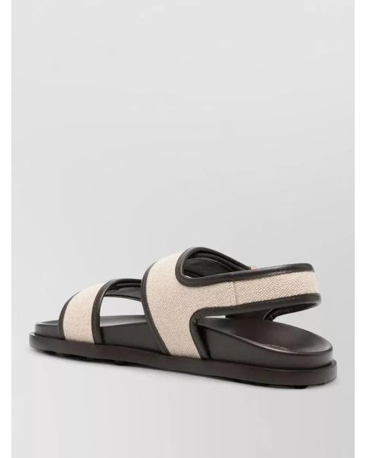 Tod's Black Leather Slides