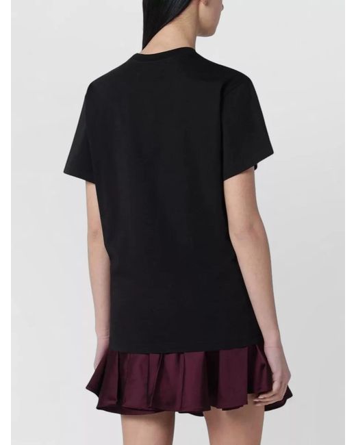 Vivienne Westwood Black Logo-Printed Crewneck T-Shirt