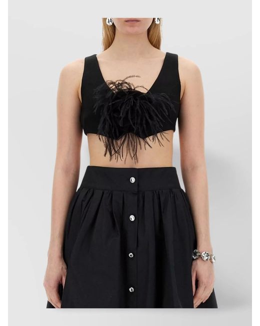 Moschino Black Sleeveless Top