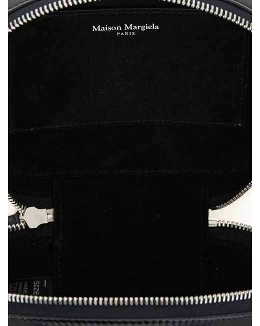 Maison Margiela Black Bucket Bag Chain Strap Metal Hardware
