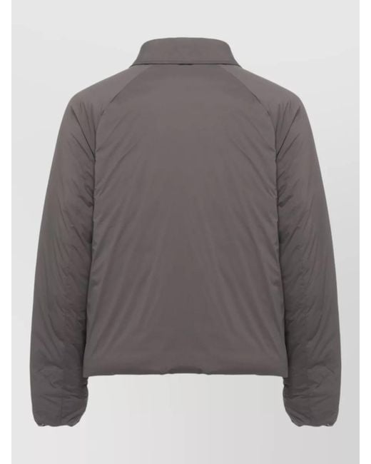 Canada Goose Gray Padded Short Jacket for men