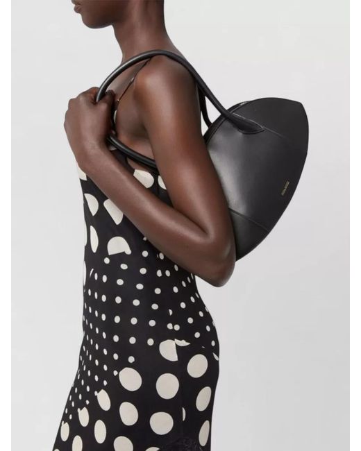 Nina Ricci Black Leather Shoulder Bag