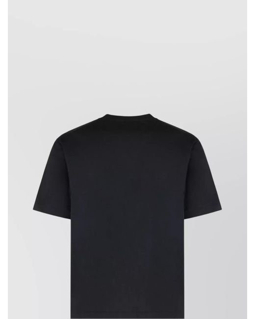 Palm Angels Black Cotton Printed Short-Sleeve T-Shirt for men