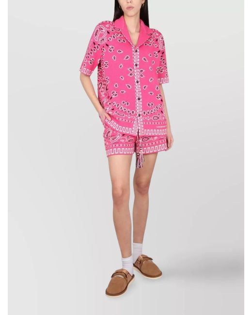 Alanui Pink Cotton Shirt
