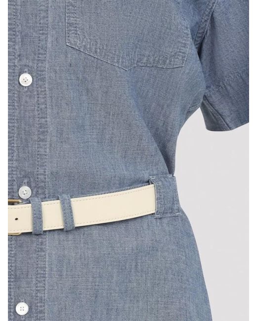 Céline Blue Denim Dress
